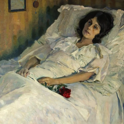 Niña enferma