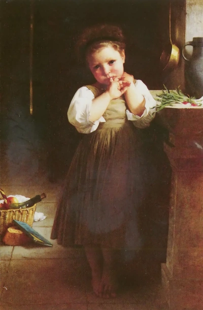Niña triste