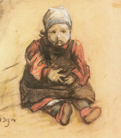 Niño sentado