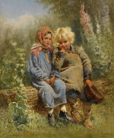 Niños campesinos