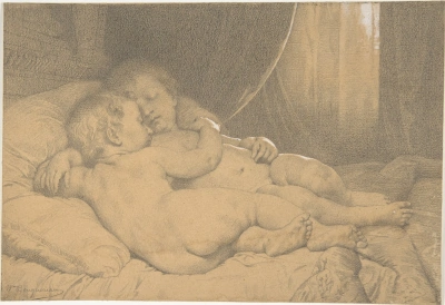 Niños durmiendo