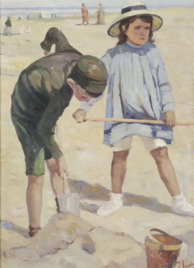 Niños en la playa