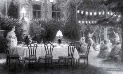 Noche en la casa