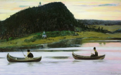 Noche estrellada. Silencio