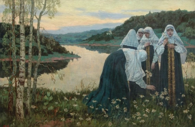 Novices on the river.