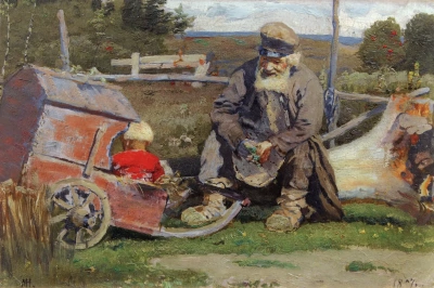 Old Man with a Child