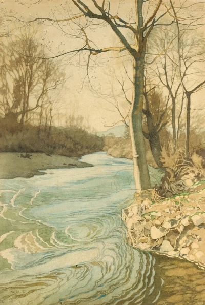 On the Banks of the River - En la orilla del río