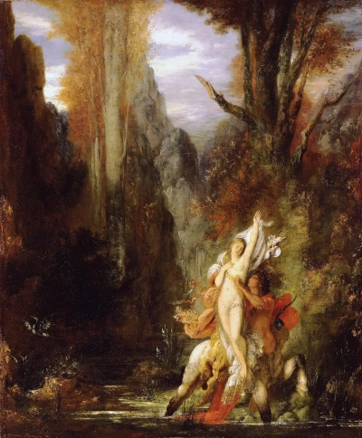 Otoño (Dejnira y Centauro Ness)