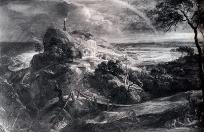 Paisaje con el naufragio de Eneas
