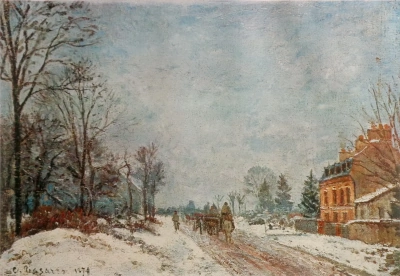 Paisaje de invierno Louvesen