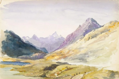 Paisaje de montaña (Suiza