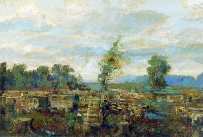 Paisaje de otoño.