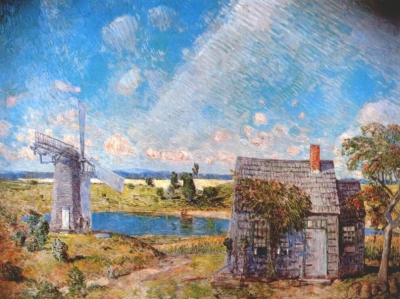 Paisaje del viejo Long Island