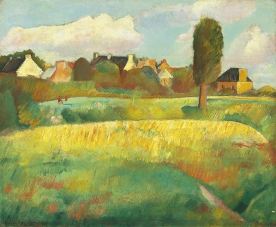 Paisaje en Bretaña