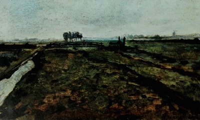 Paisaje en la zona de Amsterdam.