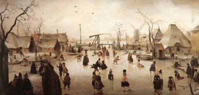 Patinando en el pueblo