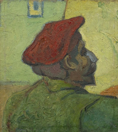 Paul Gauguin (Hombre en boina roja)
