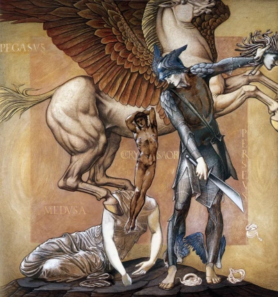 Perseo. Muerte de Medusa