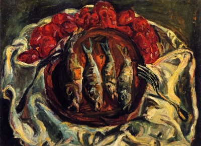 Pescado y tomates