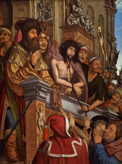 Pilato presenta a Cristo ante el pueblo
