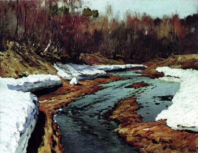 Primavera. La última nieve.