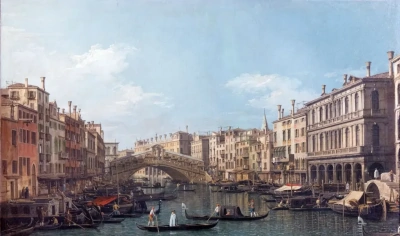 Puente de Rinaldi en Venecia (Plaza de San Marcos)