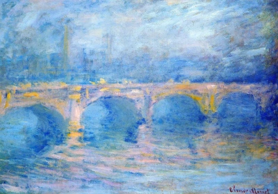 Puente de Waterloo al atardecer