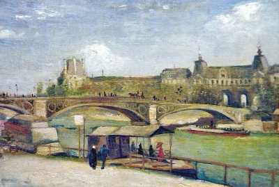 Puente del Carrusel y el Louvre