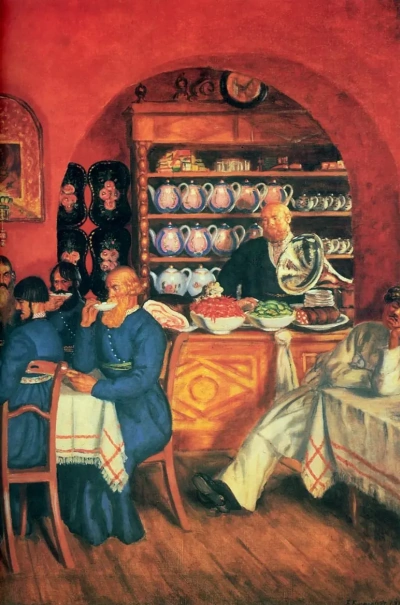 Restaurante de Moscú. Fragmento