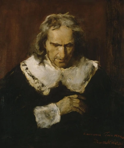 Retrato De Milton. La miniatura