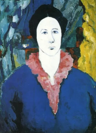Retrato azul