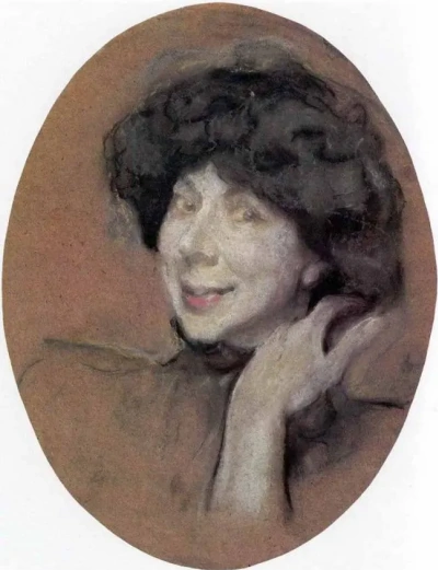 Retrato de A. K. Benois