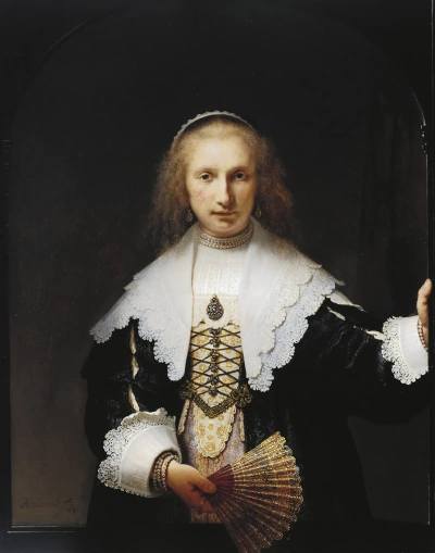 Retrato de Agatha Bas.