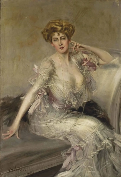 Retrato de Anna Elizabeth Hansen