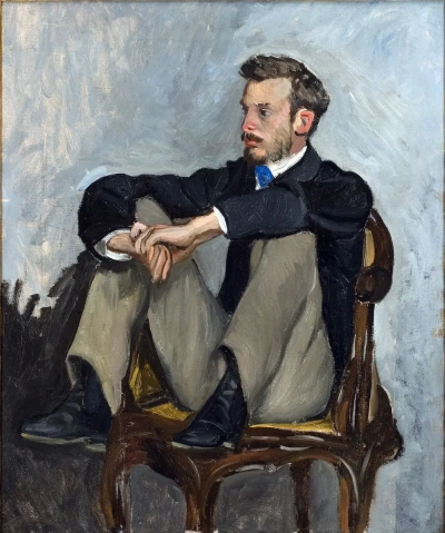 Retrato de Auguste Renoir