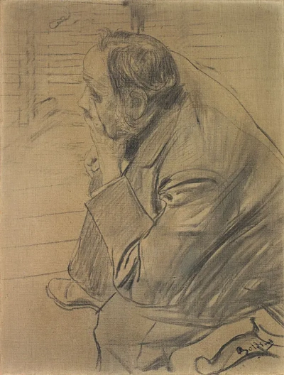 Retrato de Edgar Degas