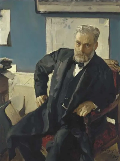 Retrato de Emanuel Nobel