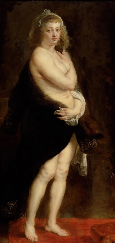Retrato de Helena Fourment (El pequeño abrigo de piel)