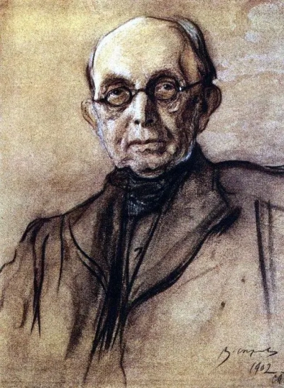 Retrato de K. P. Pobedonostsev