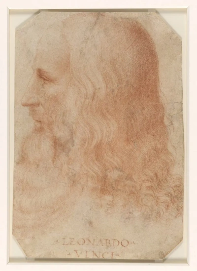 Retrato de Leonardo da Vinci