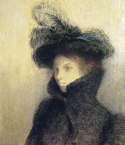 Retrato de Marie Botkine en Karakul