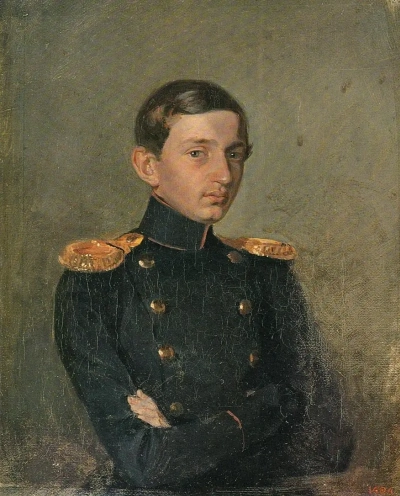 Retrato de Mikhail Petrovich Zhdanovich