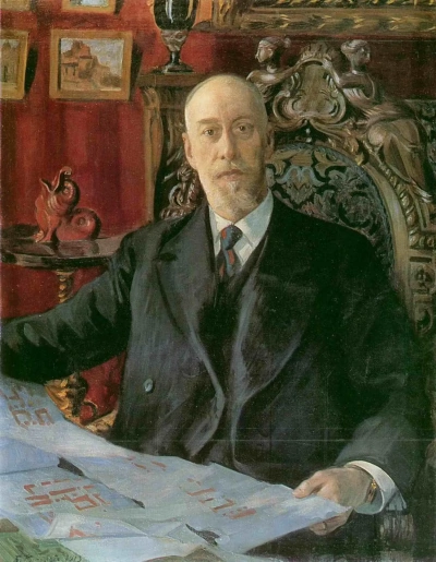 Retrato de N. K. von Mecca