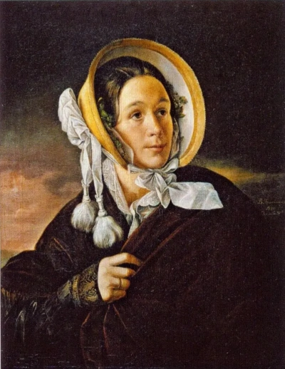 Retrato de P. I. Sheremetevskaya