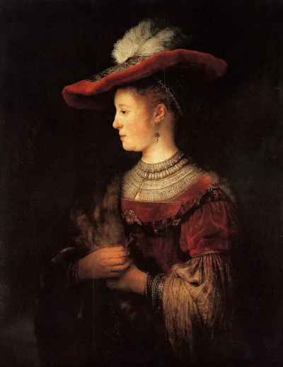 Retrato de Saskia (Saskia Young)