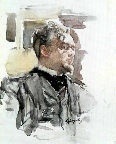 Retrato de Sergei Sergeevich Botkin