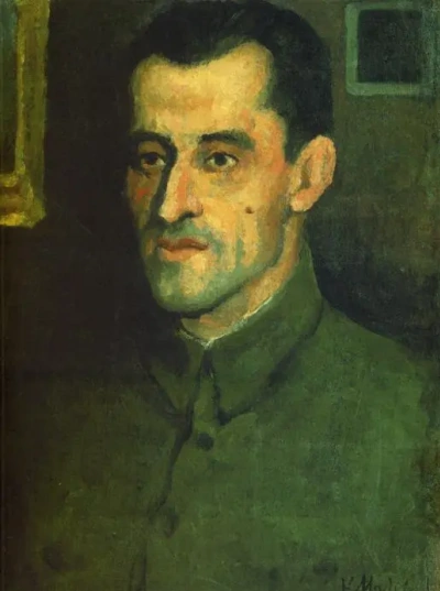 Retrato de V. A. Pavlov.