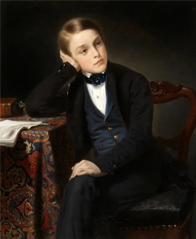 Retrato de joven estudiante