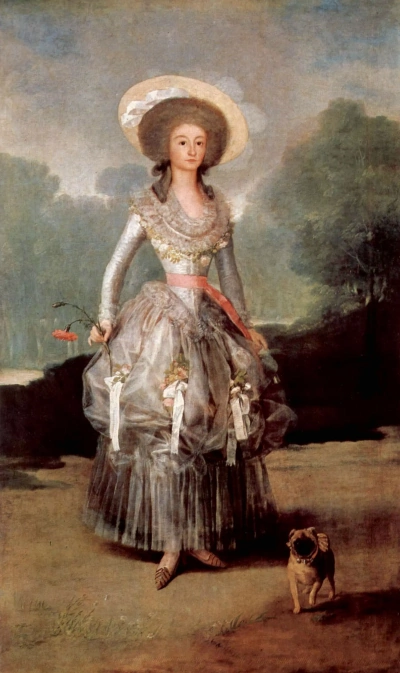 Retrato de la Marquesa de Pontehos y Sandoval