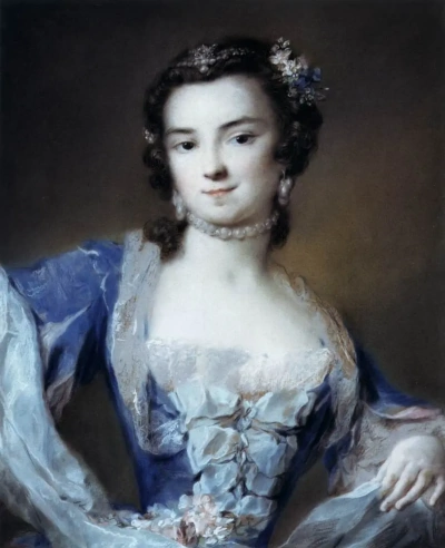 Retrato de la bailarina Barbara Campanini
